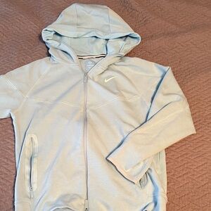 Nike Sky Blue Hoodie with Zip